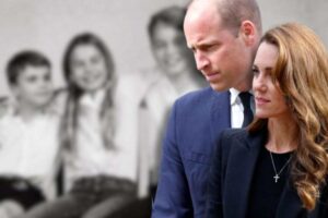 kate e william rigidi con i bambini